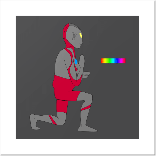 Ultraman Wall Art by RMZ_NYC